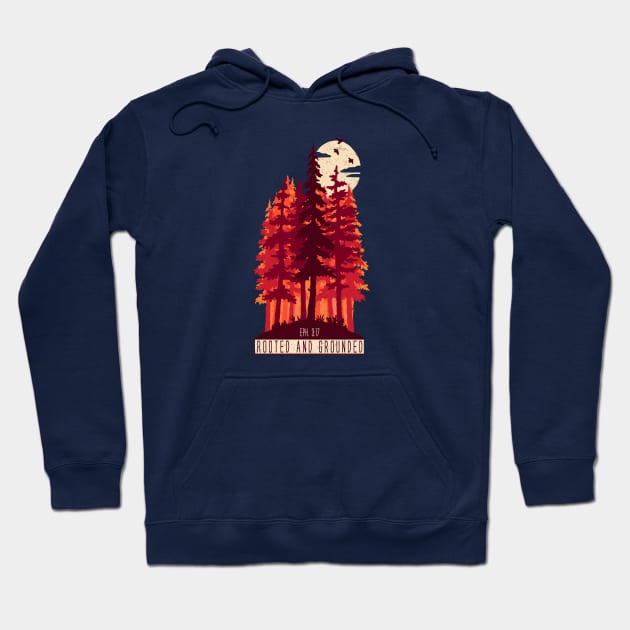 Rooted and Grounded Hoodie by Owllee Designs